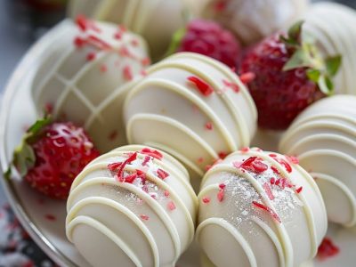 White Chocolate Strawberry Truffles: Easy Recipe for Any Occasion