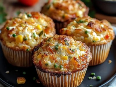 Savory Veggie Muffins: Quick, Healthy, and Perfect for Any Meal
