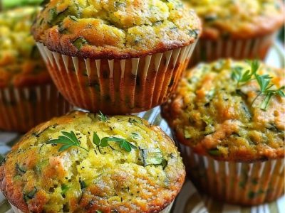 Moist Zucchini Cinnamon Muffins: Easy Recipe for Any Time