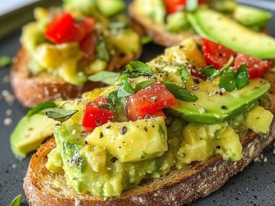Creamy Avocado Toast Bruschetta: Easy & Delicious Recipe