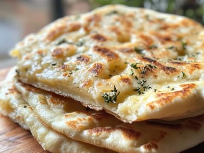 Cheesy Indian Naans: Soft, Gooey, and Easy to Make