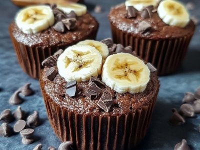 Chocolate Banana Muffins: Sweet, Comforting, and Easy to Bake