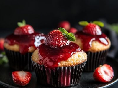 Strawberry Jam Muffins: Moist, Fluffy, and Perfect for Any Occasion